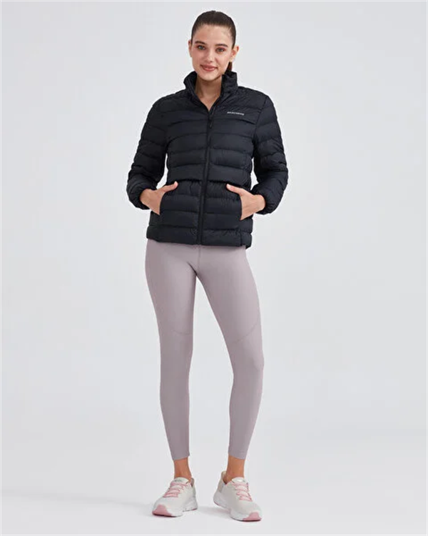 Skechers W Outerwear Pop Up Detailed Padded Jacket Kadın Ceket