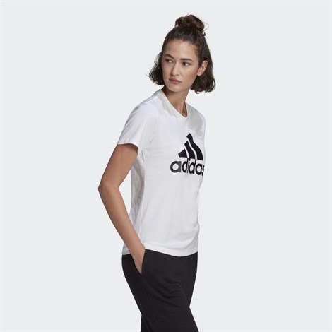 Adidas W Bl T Kadın Beyaz T-shirt - GL0649