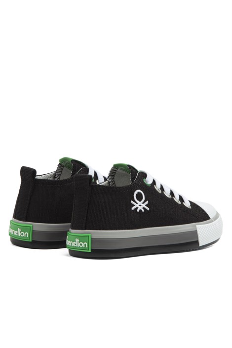 Benetton Çocuk Siyah Günlük Spor Ayakkabı - BN-30653-01