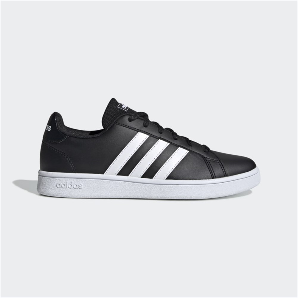 Adidas Grand Court Base Kadın Siyah Günlük Ayakkabı - EE7482