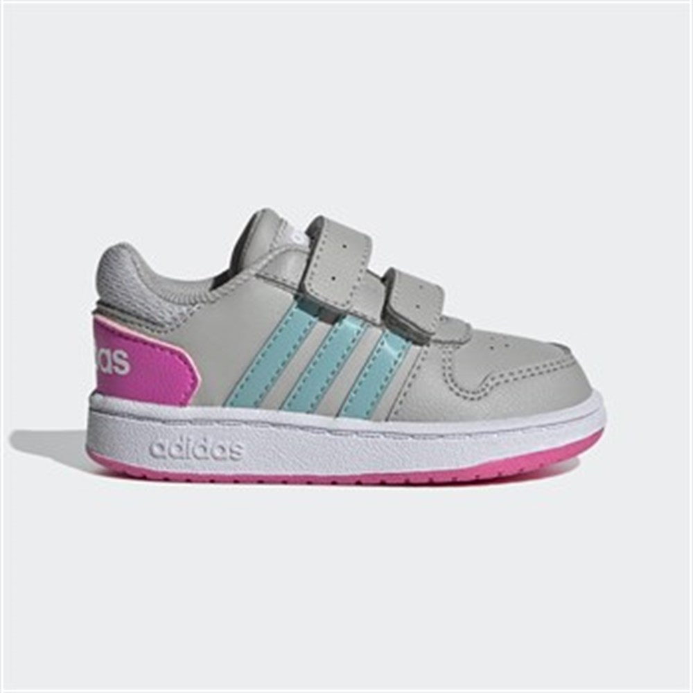Adidas Hoops 2.0 Cmf I Çocuk Gri Basketbol Ayakkabı - H01554