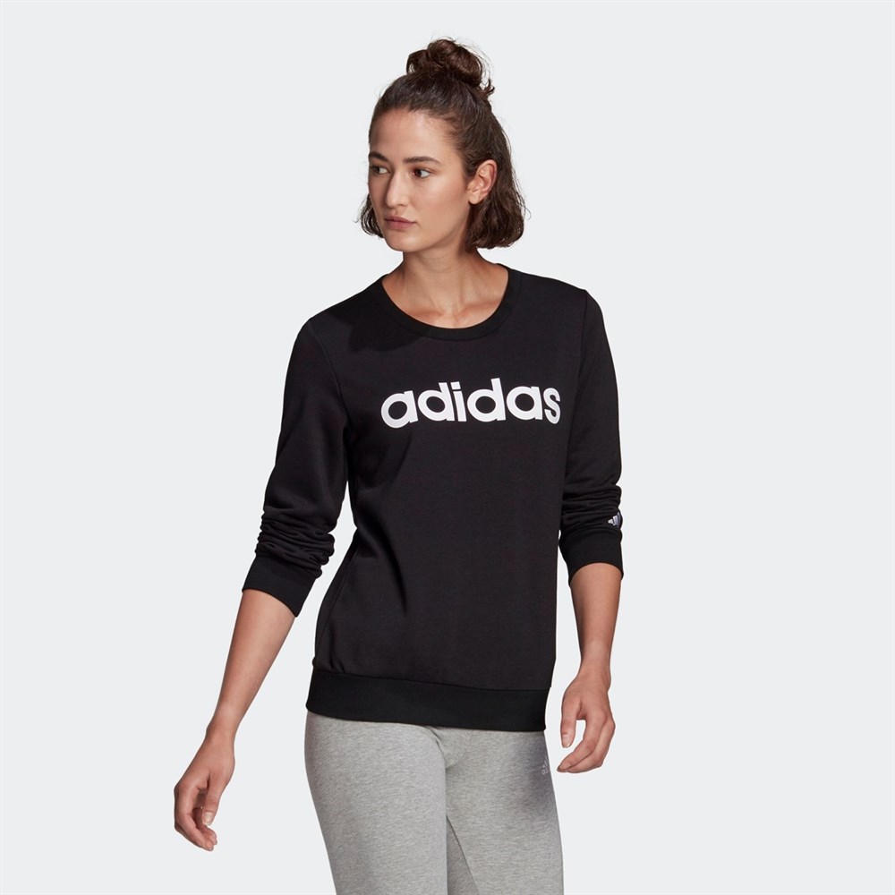Adidas W Lın Ft Swt Kadın Sweatshirt - GL0718