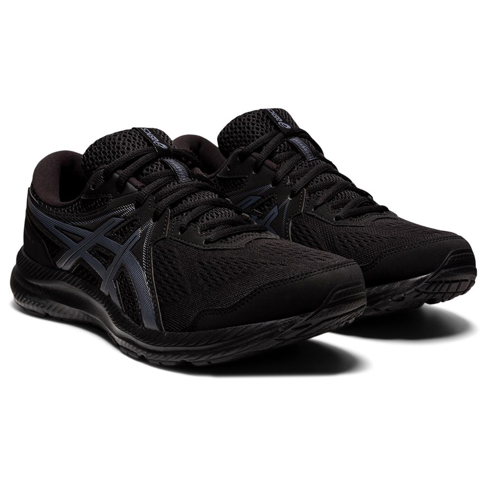 Asics Gel-Contend 7 Erkek Siyah Koşu Spor Ayakkabı 1011B040-001