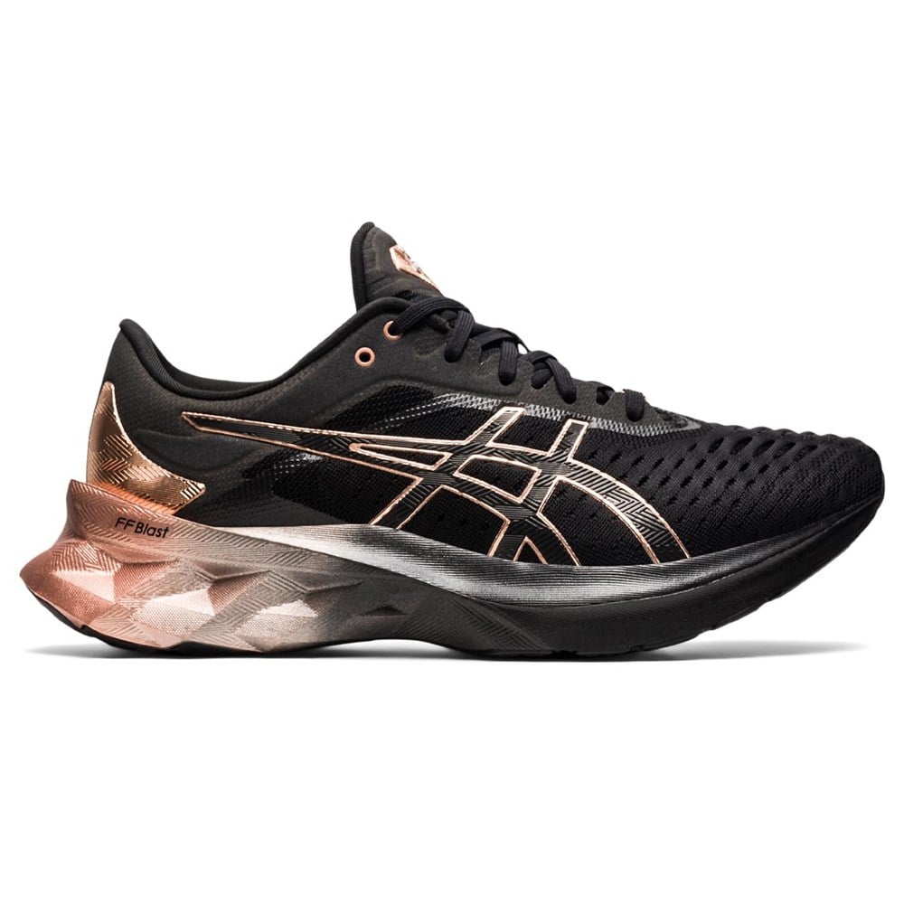 Asics Novablast Platinum Kadın Siyah Koşu Ayakkabı -1012B014-001