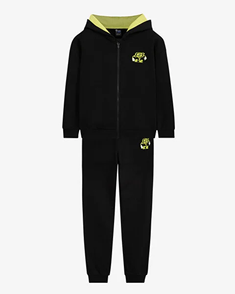B Heavy Weight Fleece Suit Track Suit Çocuk Yelek