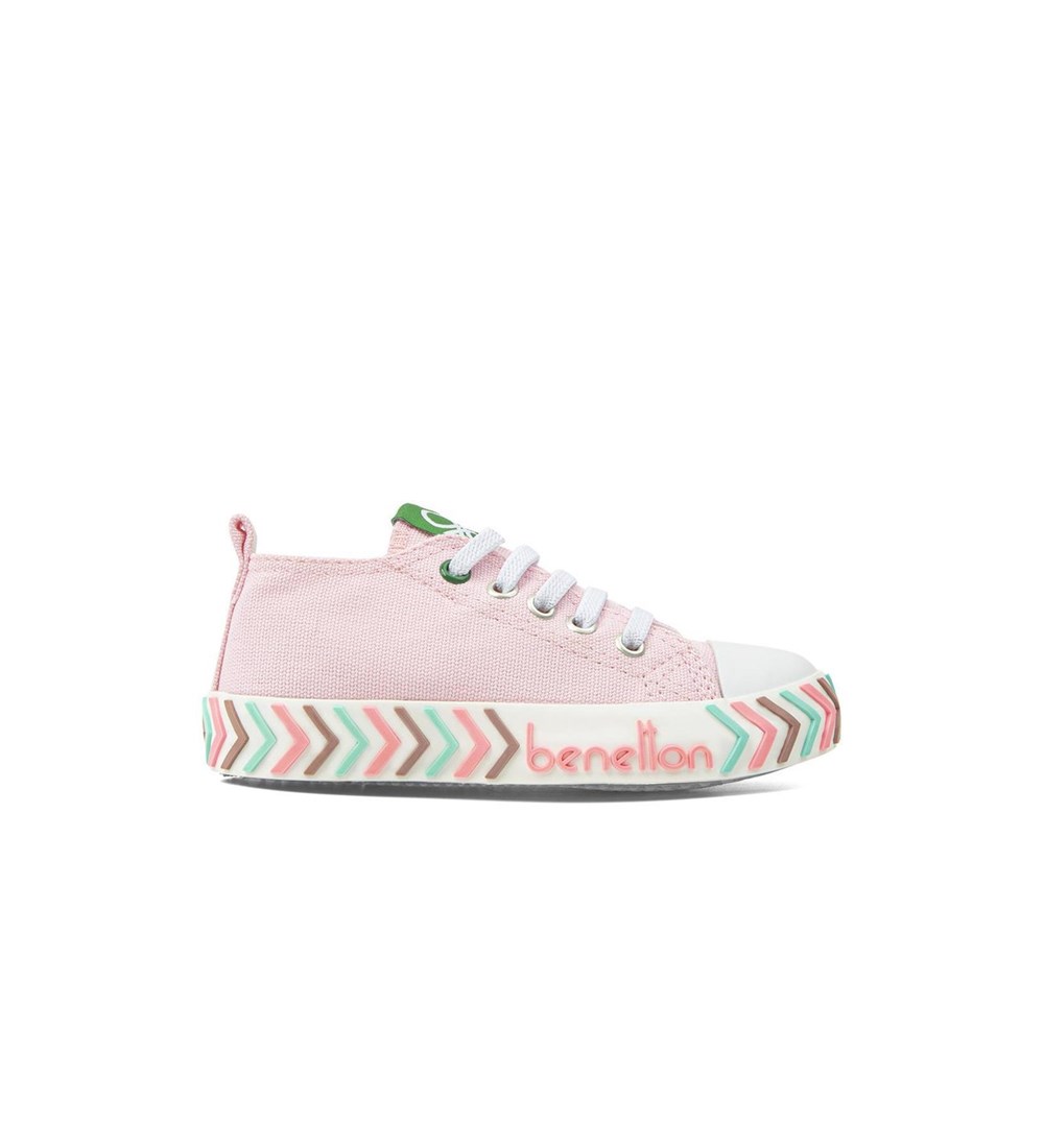 Benetton Çocuk Pembe Günlük Spor Ayakkabı - BN-30642-96