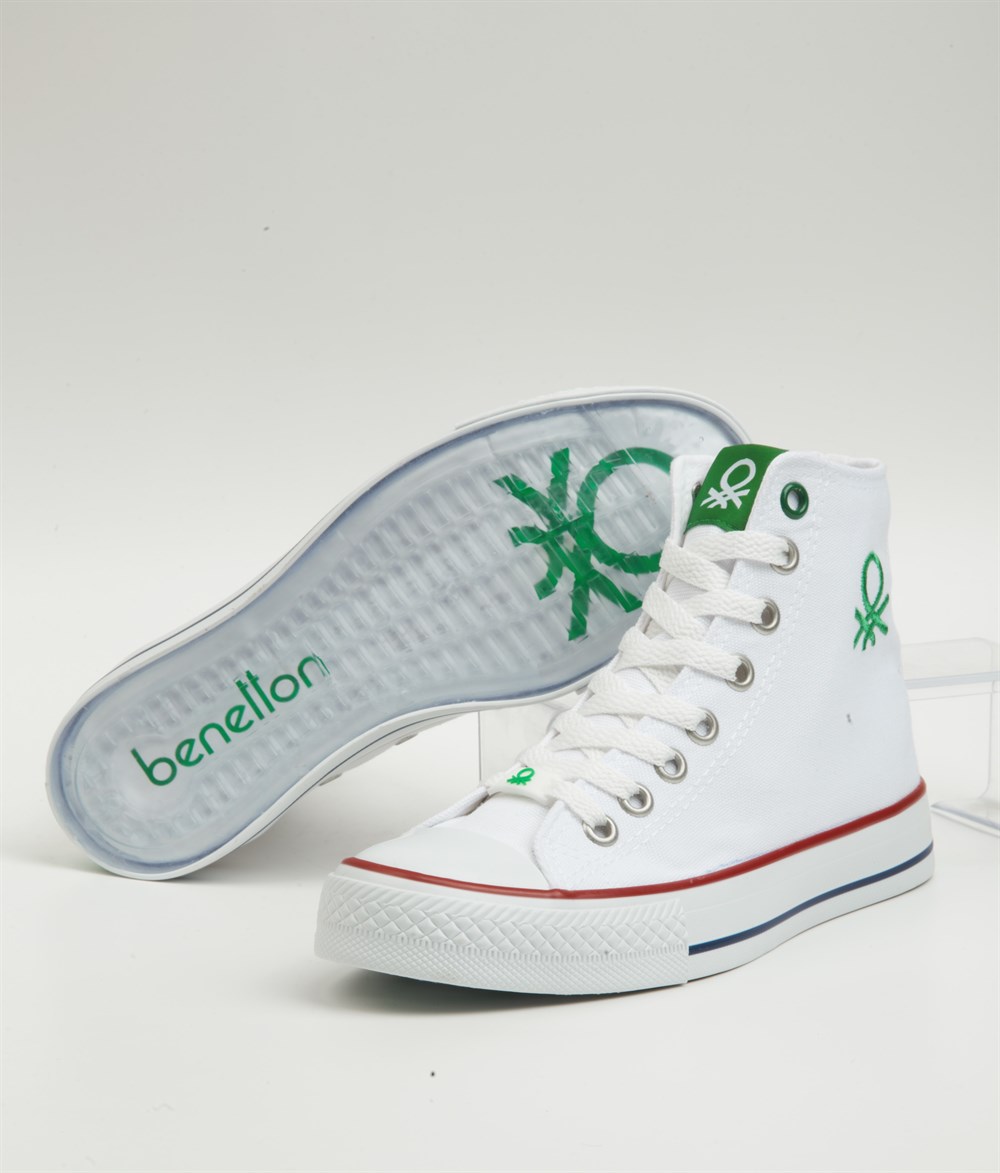 Benetton Erkek Beyaz Günlük Spor Ayakkabı - BN-30629-19