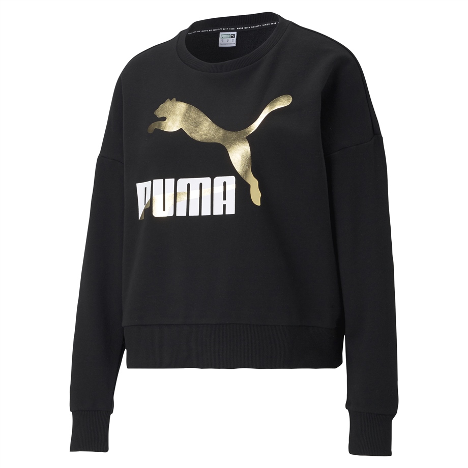 Classics Logo Crew Puma Black-metallic