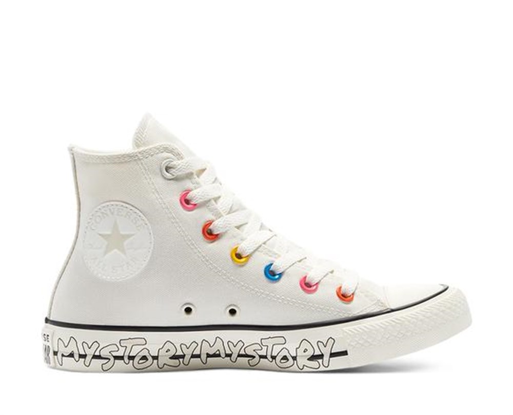 Converse Chuck Taylor All Star My Story Hi Kadın Krem Günlük Ayakkabı - 170293C