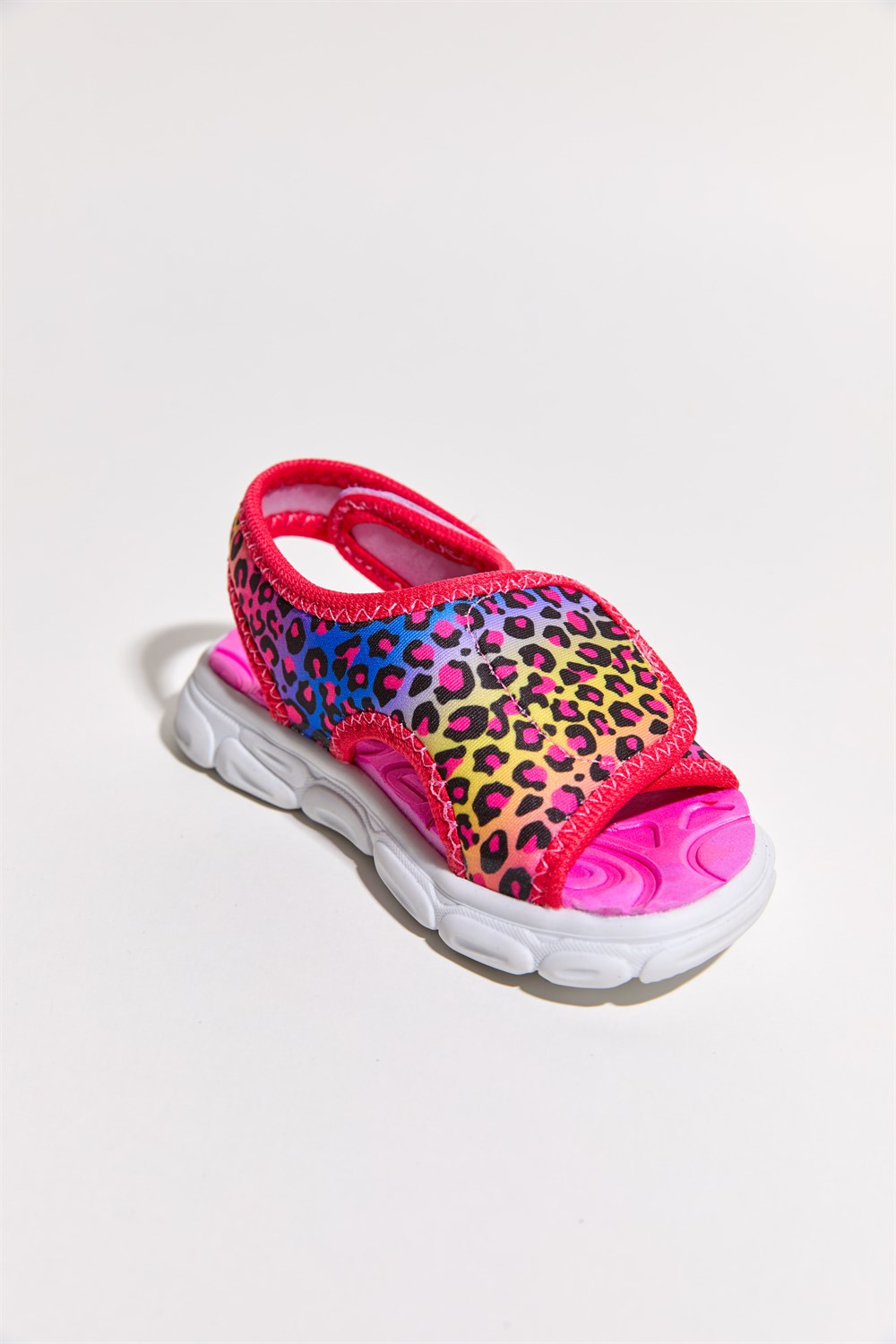 Dudino Polka Çocuk Pembe Günlük Sandalet - 2C45B-306