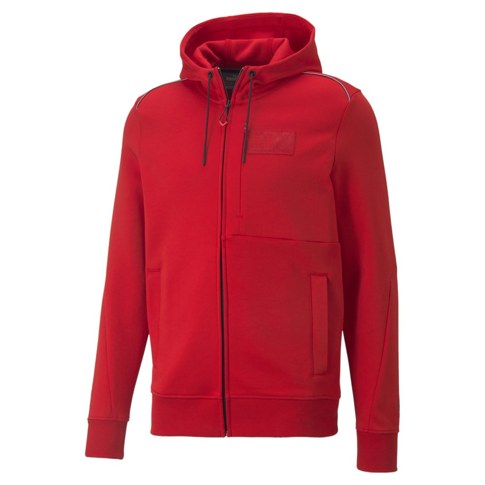 Ferrari Style Hooded Sweat Jacket