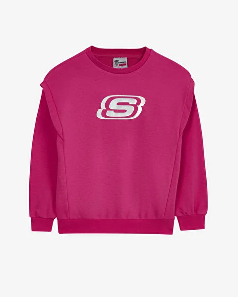 G LW Fleece Crew Neck Sweatshirt Çocuk Sweatshirt