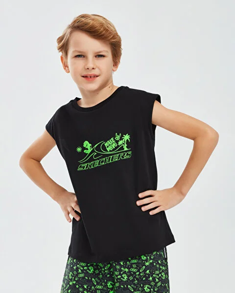 Graphic Tee B Tank Top Çocuk T-shirt