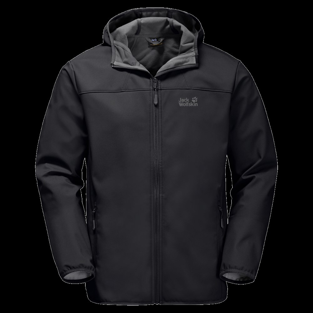 Jack Wolfskin Northern Poınt Erkek Siyah Outdoor Ceket -1304001-6000