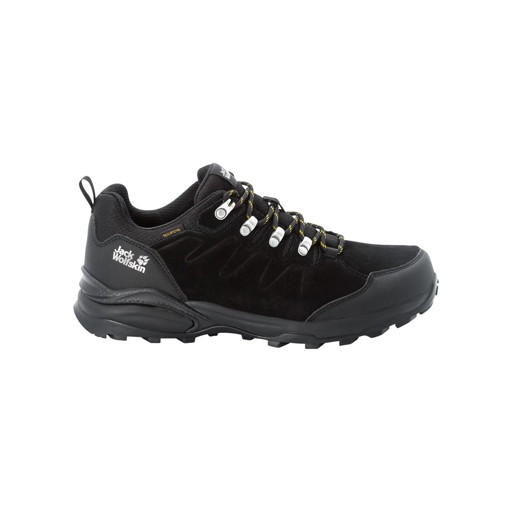 Jack Wolfskin Refugıo Texapore Low M Erkek Siyah Outdoor Ayakkabı -4049851-6357