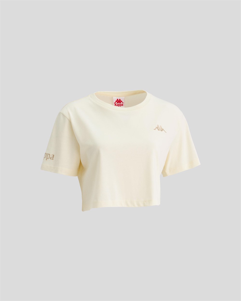 Kappa Authentic Ghigax Tk Kadın Beyaz Günlük T-shirt - 381G8MW-H15