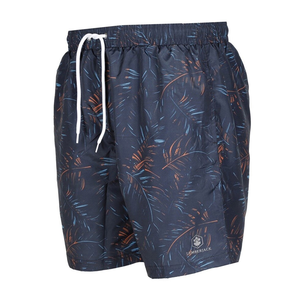 Lumberjack 1M Ct490 Leaf Swim Short Erkek Deniz Şortu - 100584008