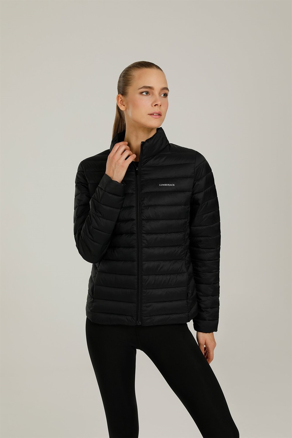 Lumberjack 1W Basıc Padded Coat  1Pr Kadın Siyah Mont - 101044463