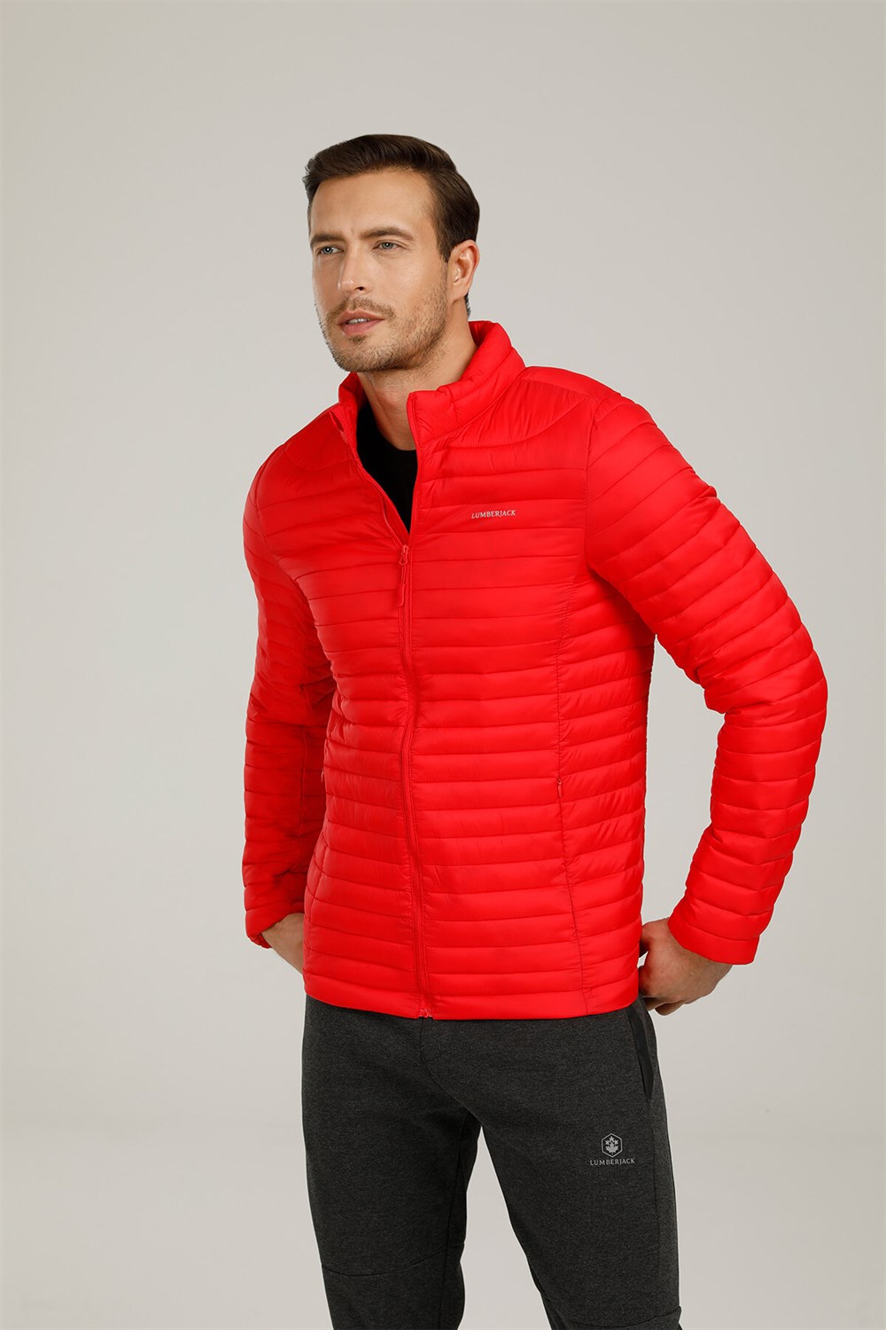 Lumberjack 1W Sn21 Perry Coat 1Pr Erkek Kırmızı Mont - 101044983