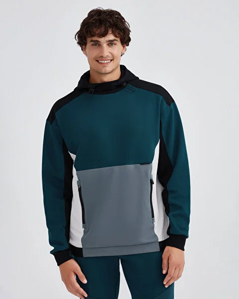M 2XI-Lock Hoodie Sweatshirt Erkek Sweatshirt