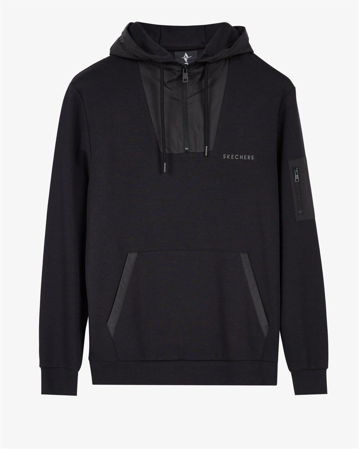 M 2XI-Lock Woven Detailed Hoodie