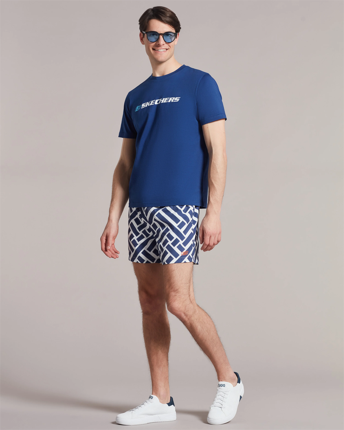 M Swimwear printed 5 inch Swimshort