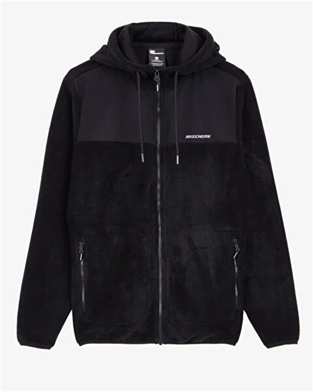 M Woven Panel Full Zip Polar