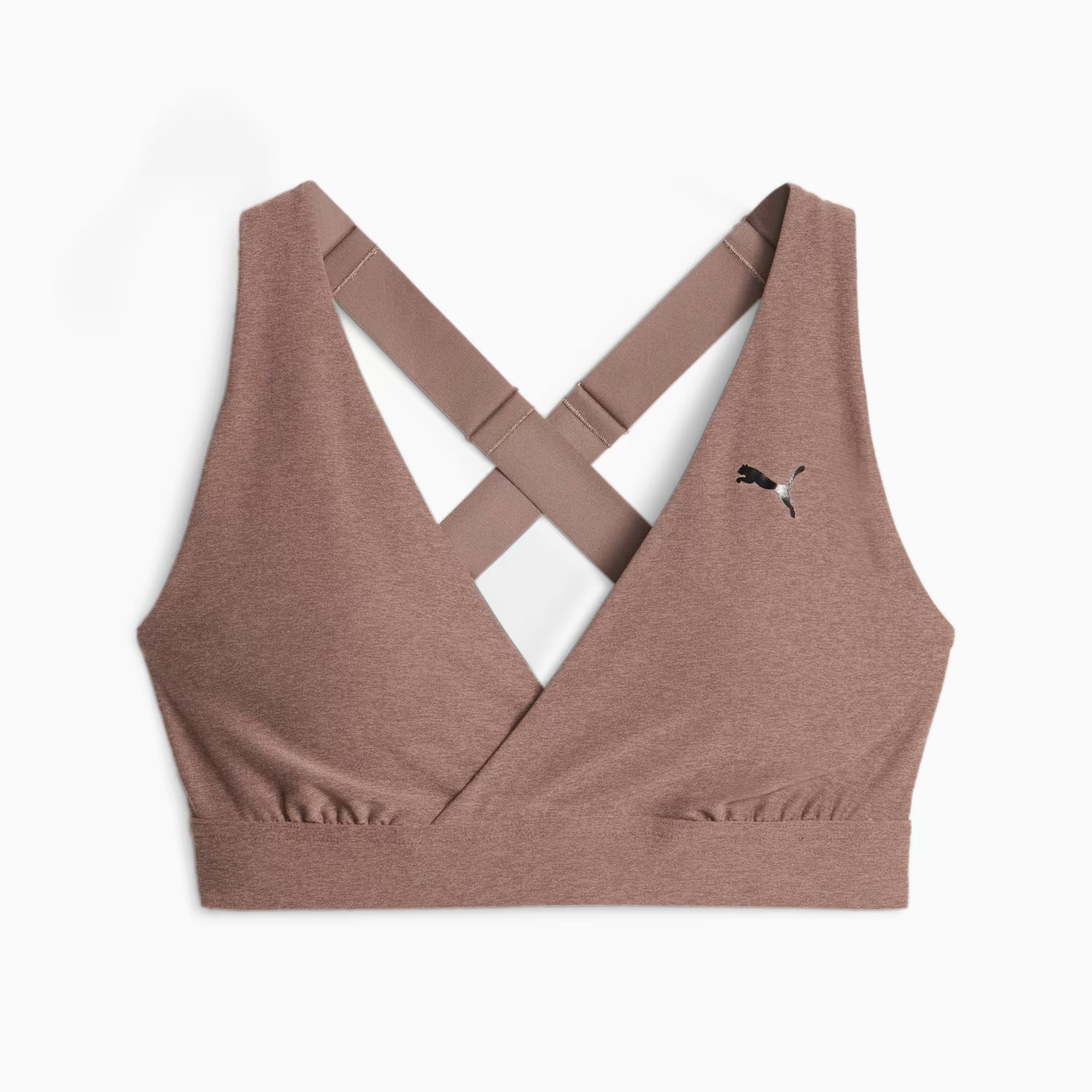 Mid Impact Yogini Cross Over Bra Kadın Sporcu Sütyeni