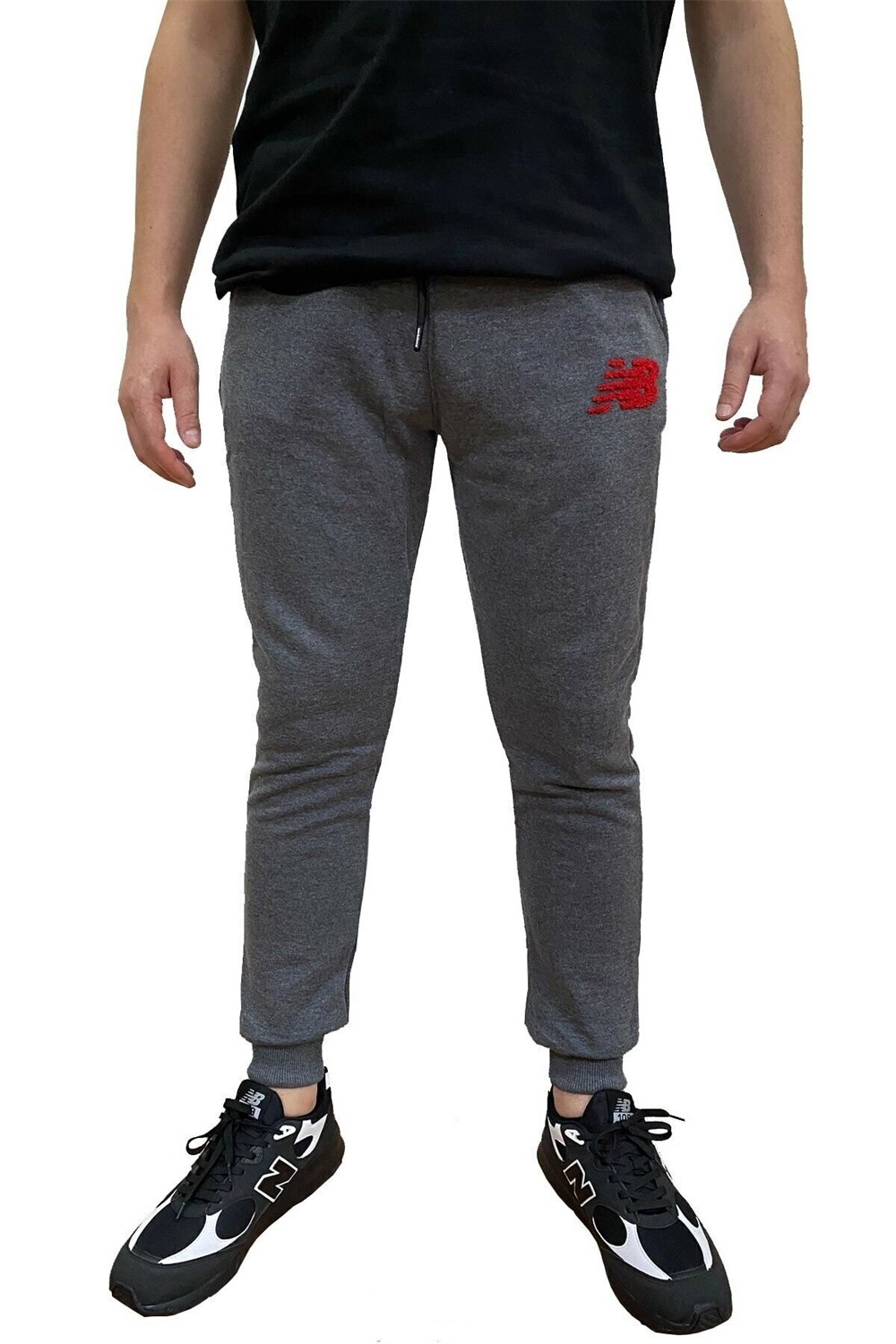 New Balance Lifestyle Erkek Siyah Eşofman Altı - MPP3147-ANT