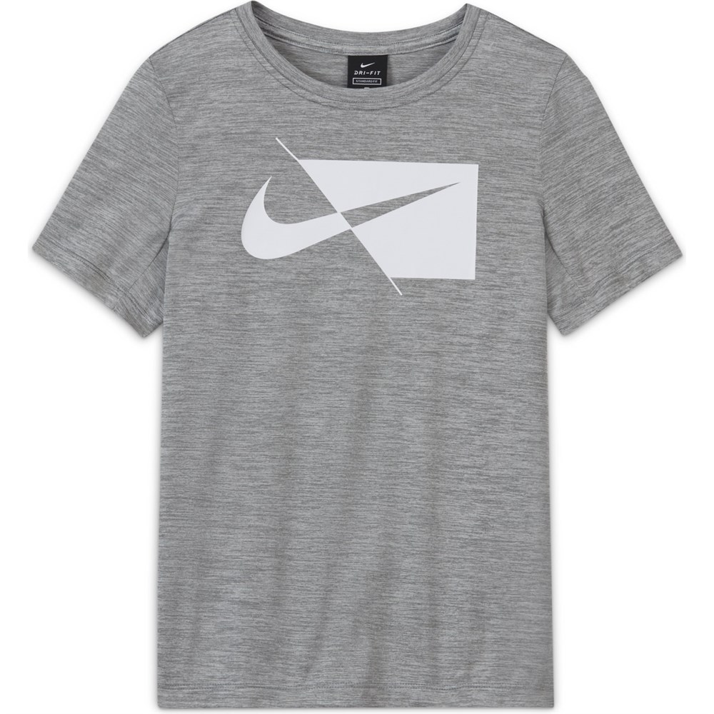 Nike B Nk Df Hbr Ss Top Çocuk Gri T-shirt - DA0282-084