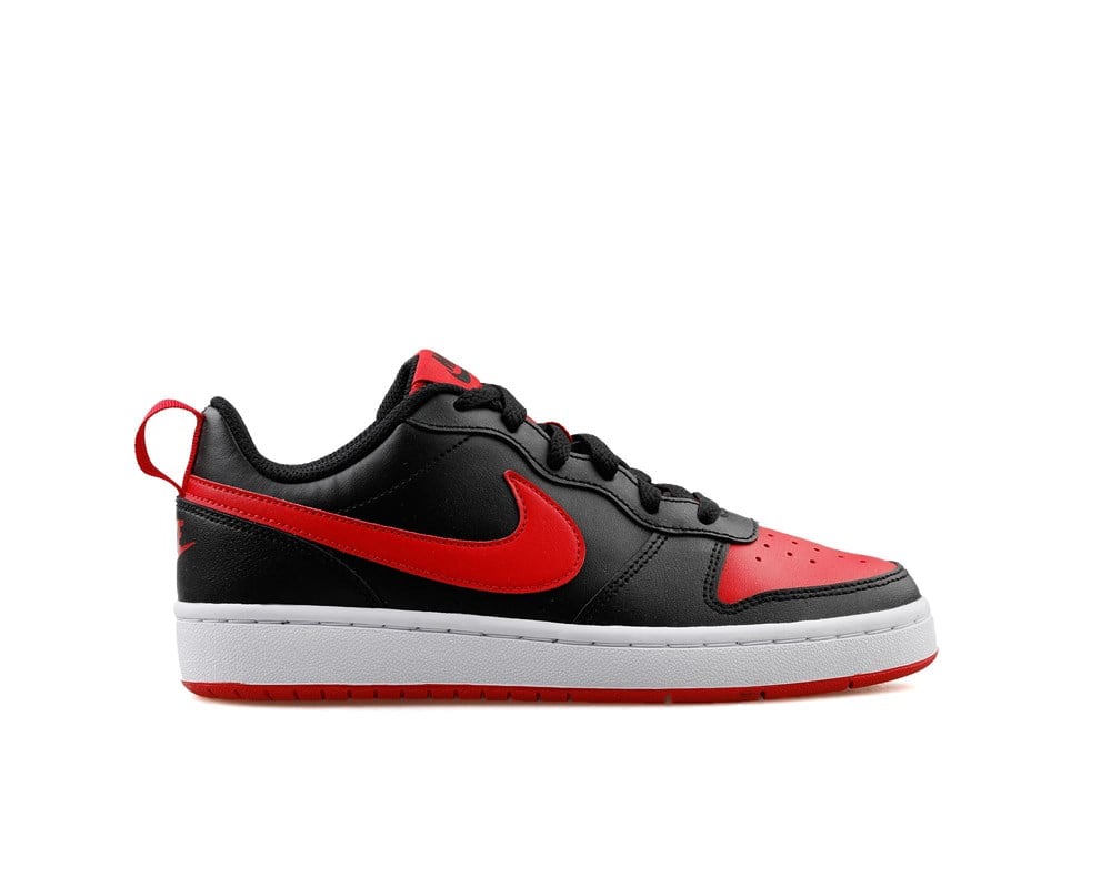 Nike Court Borough Low 2 (Gs) Çocuk Siyah Koşu Ayakkabı  - BQ5448-007