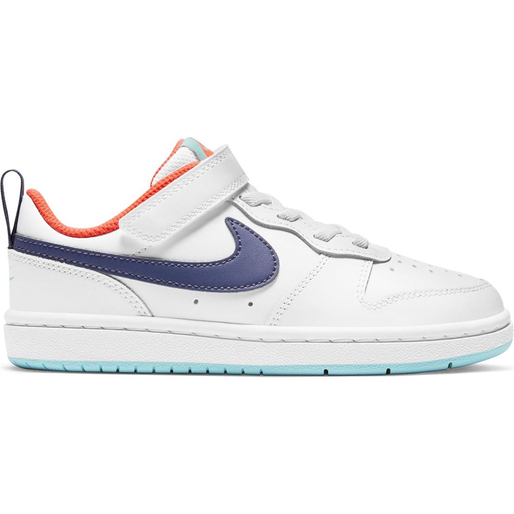 Nike Court Borough Low 2 (Psv) Çocuk Beyaz Koşu Ayakkabı  - BQ5451-120
