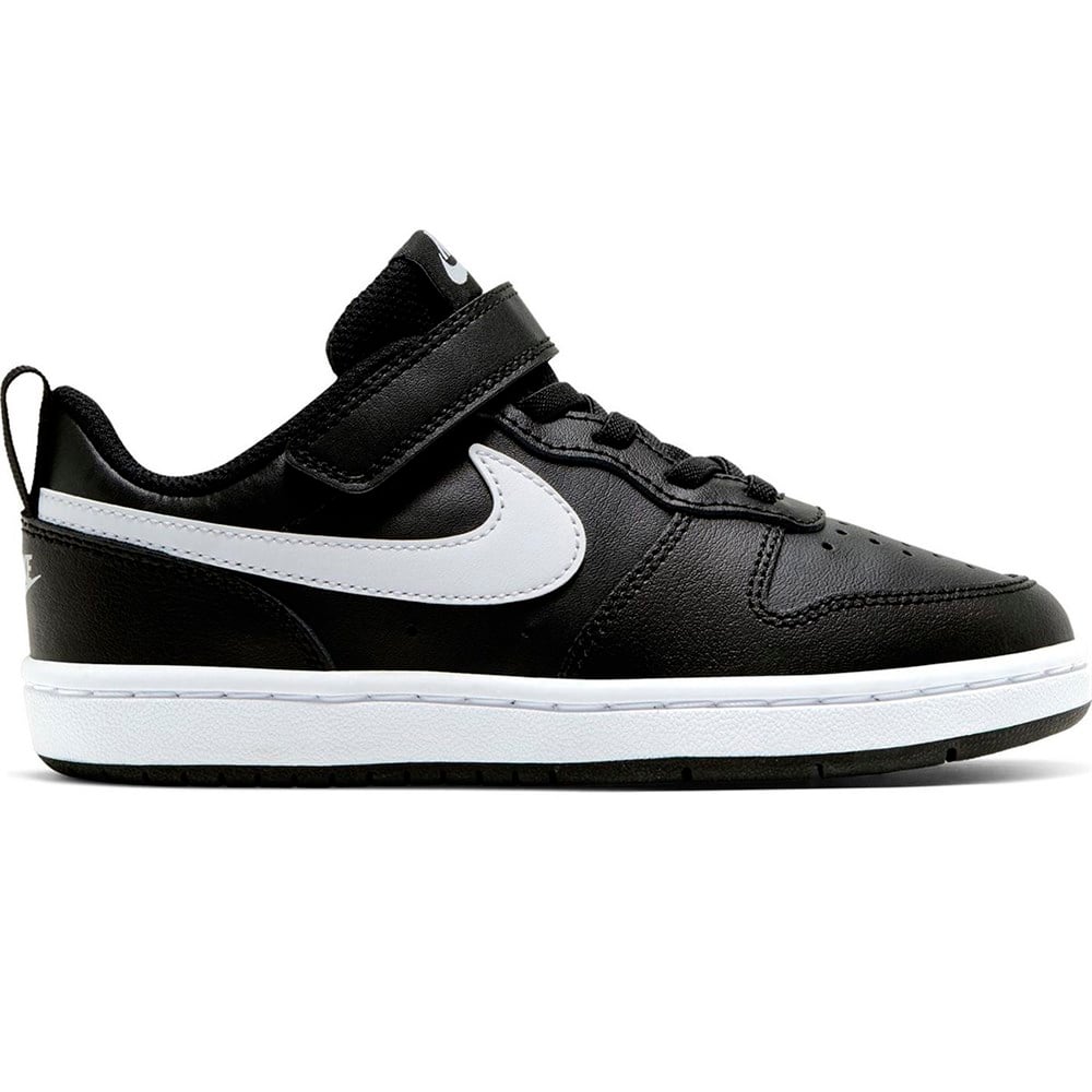 Nike Court Borough Low 2 (Psv) Çocuk Siyah Koşu Ayakkabı  - BQ5451-007