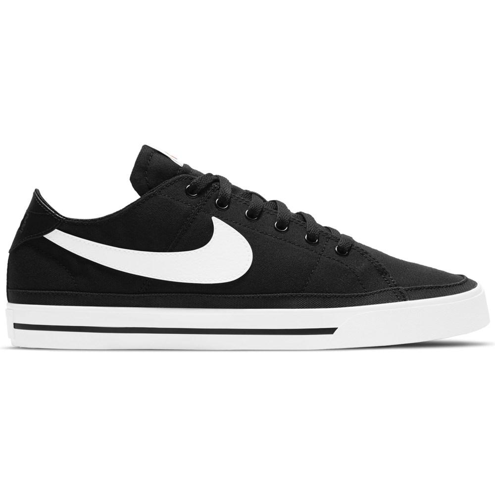 Nike Court Legacy Cnvs Erkek Siyah Günlük Ayakkabı  - CW6539-002