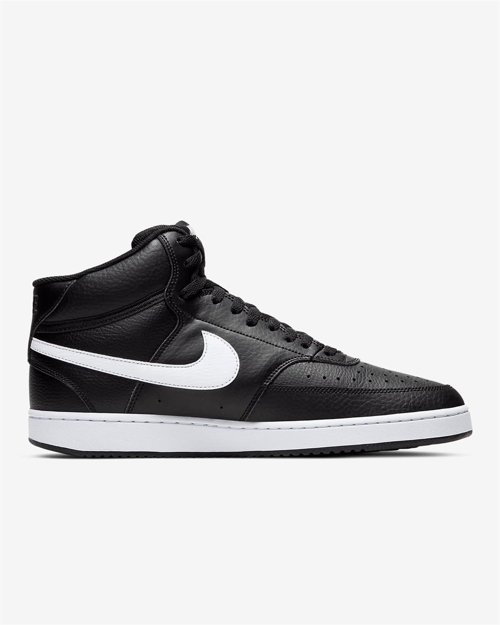 Nike Court Vısıon Mıd Erkek Siyah Günlük Ayakkabı  - CD5466-001