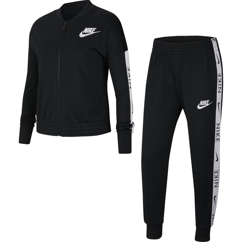 Nike G Nsw Trk Suıt Trıcot Çocuk Siyah Eşofman Takımı - CU8374-010