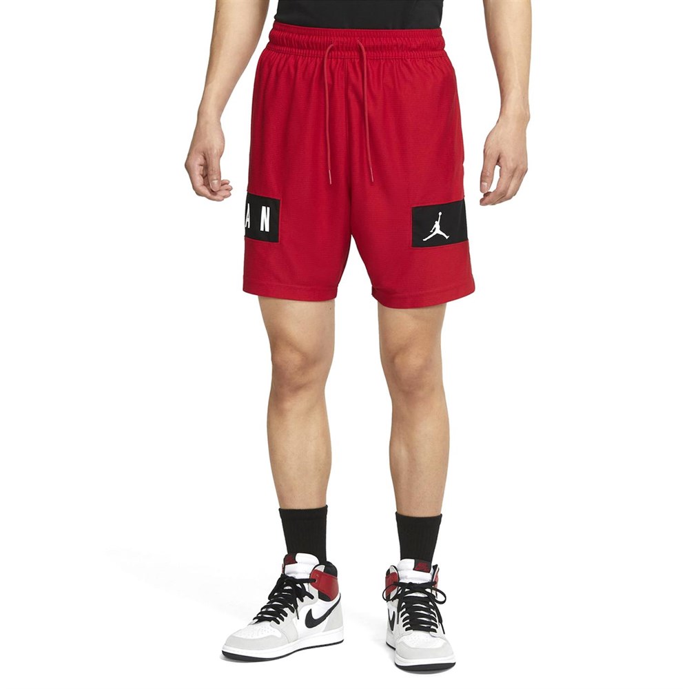 Nike M J Df Aır Mesh Gfx Short Erkek Kırmızı Şort - CZ4771-687
