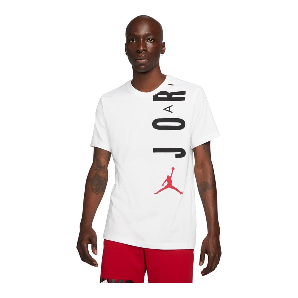 Nike M J Jdn Aır Stretch Ss Crew Erkek Beyaz T-shirt - CZ8402-100