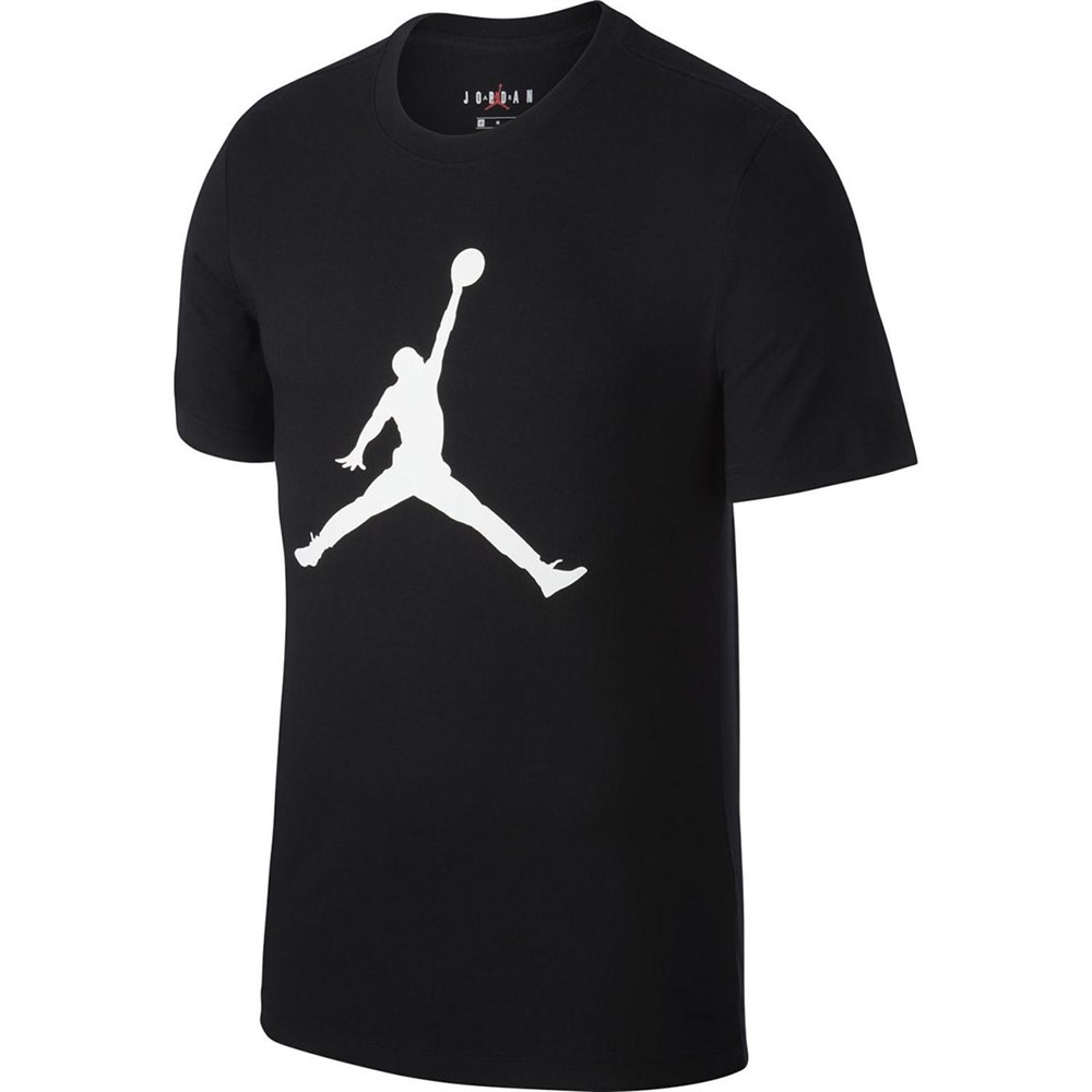 Nike M J Jumpman Ss Crew Erkek Siyah T-shirt - CJ0921-011