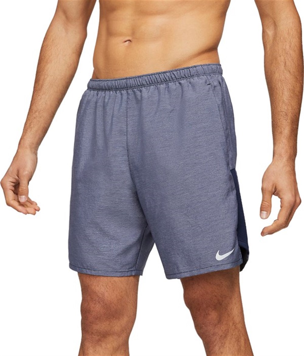Nike M Nk Df Challenger Short 72In1 Erkek Gri Şort - CZ9060-451