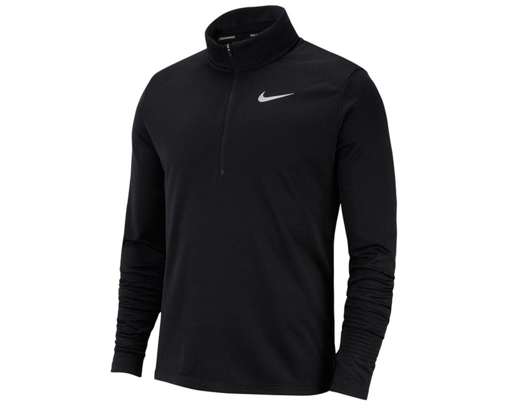 Nike M Nk Df Pacer Top Hz Erkek Siyah T-shirt - BV4755-010