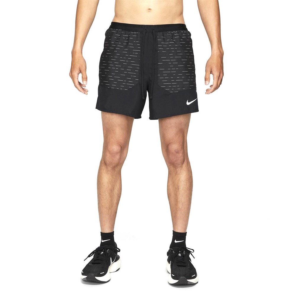 Nike M Nk Df Run Dvn Flx Strd 5Bf Erkek Siyah Şort - DD4791-010
