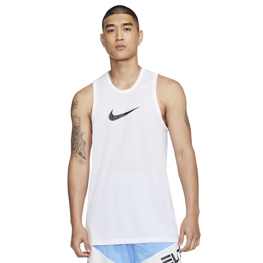 Nike M Nk Df Top Sl Crssover Sl Top Erkek Beyaz Atlet - BV9387-100