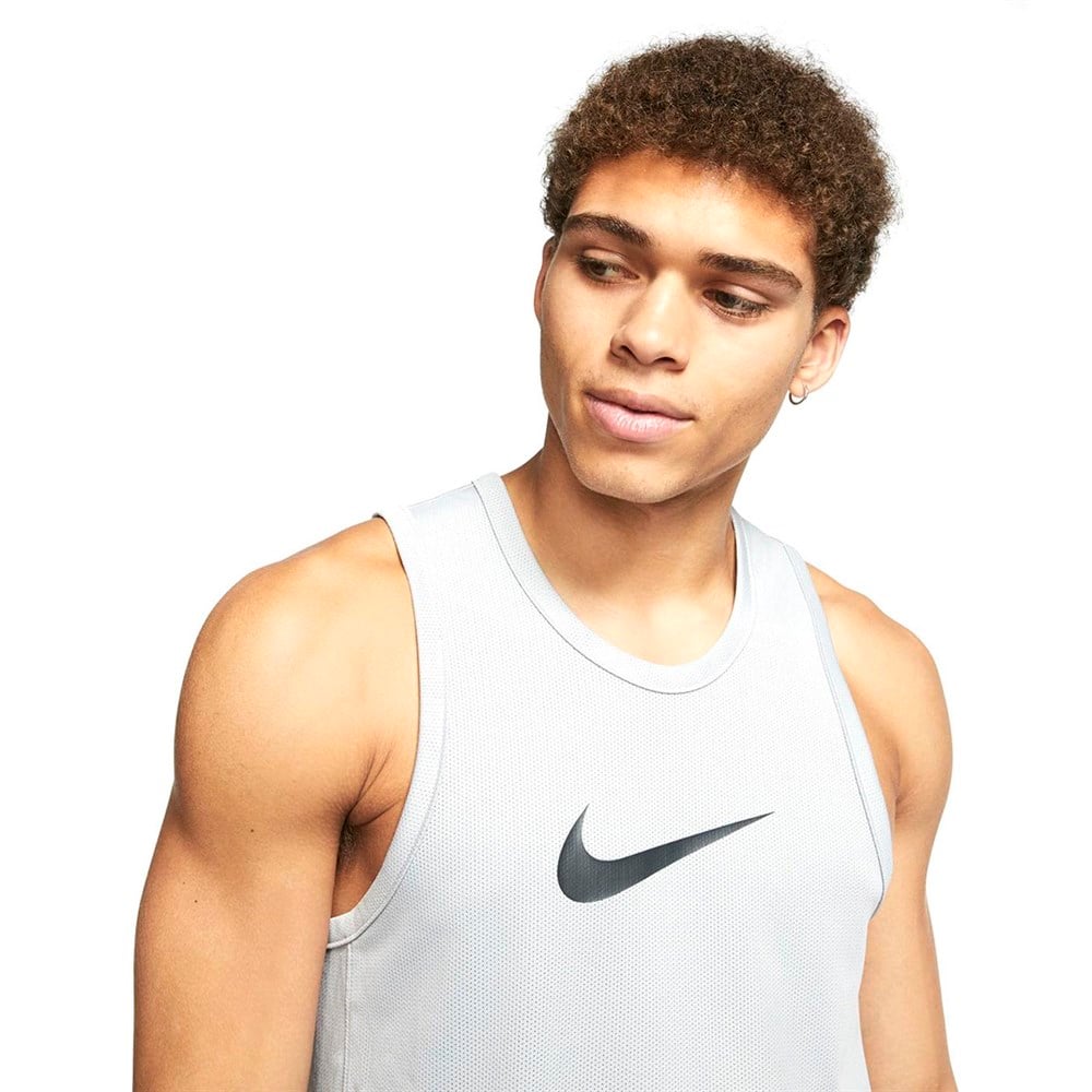 Nike M Nk Df Top Sl Crssover Sl Top Erkek Gri Atlet - BV9387-077
