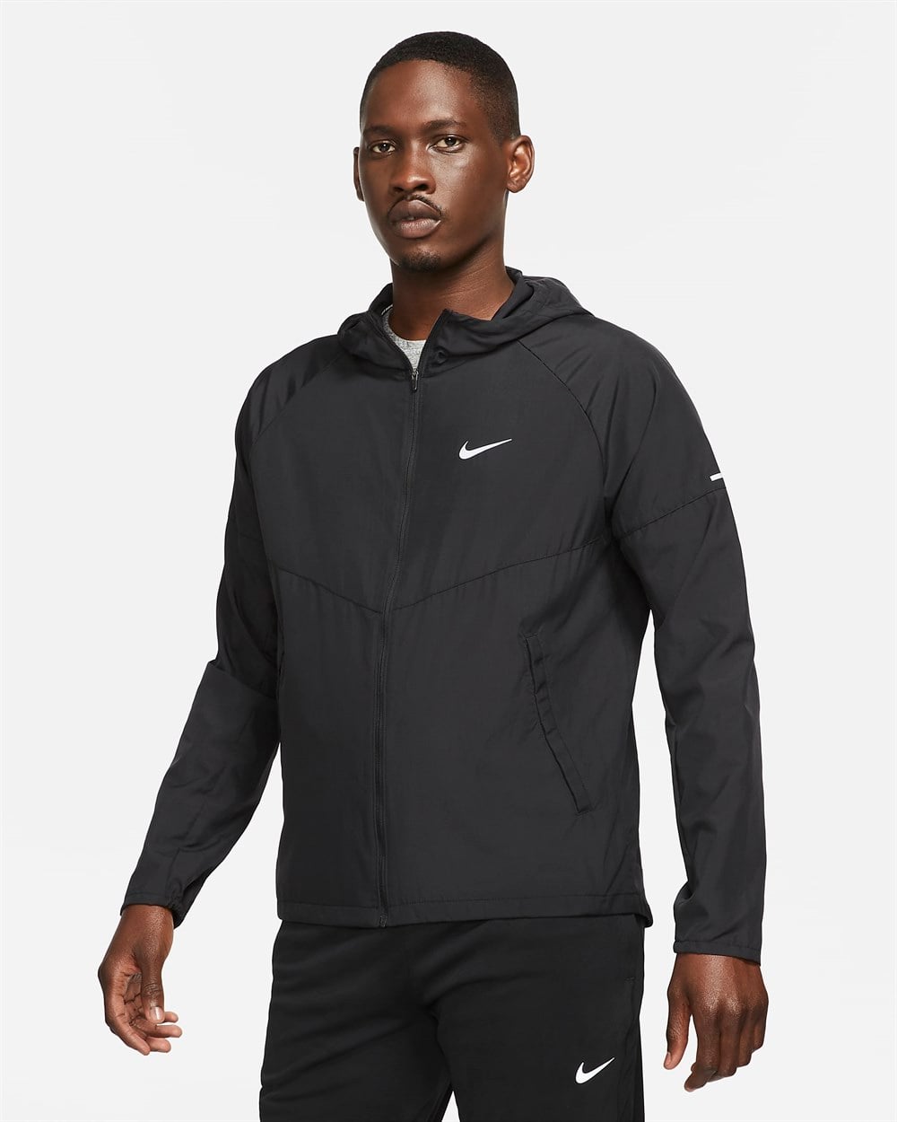 Nike M Nk Rpl Mıler Jkt Erkek Siyah Ceket - DD4746-010