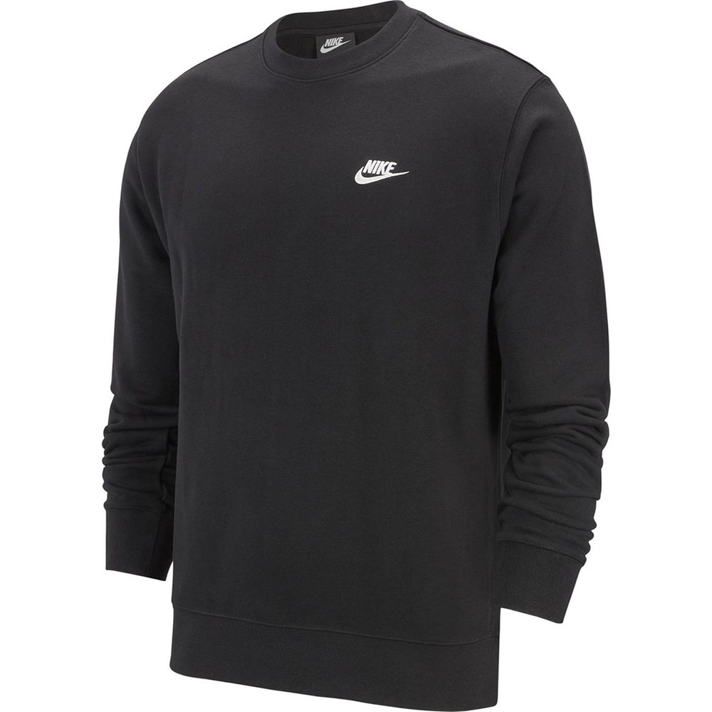 Nike M Nsw Club Crw Ft Erkek Siyah T-shirt - BV2666-010