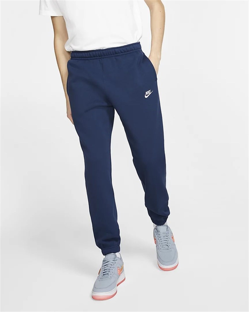 Nike M Nsw Club Pant Cf Bb Erkek Lacivert Eşofman Altı - BV2737-410