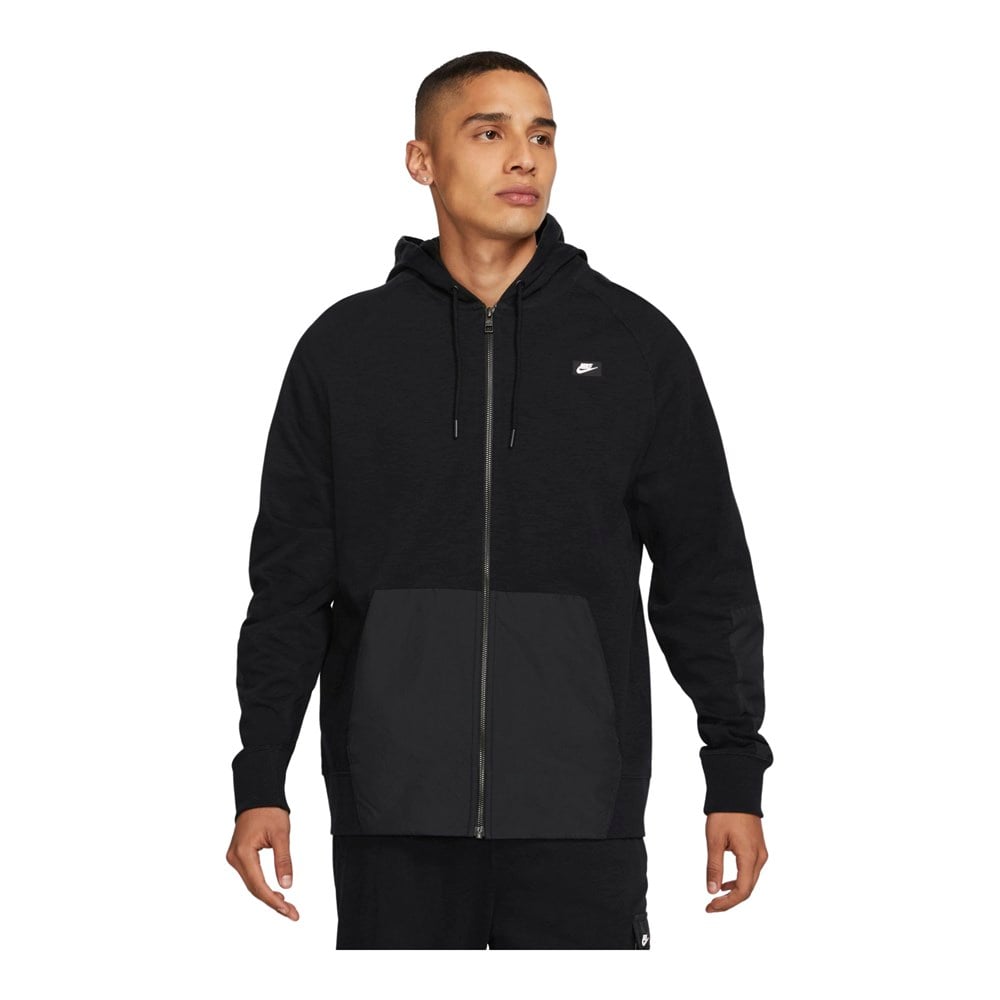 Nike M Nsw Me Hoodıe Fz Ltwt Essntl Erkek Siyah Sweatshirt - DM4580-010