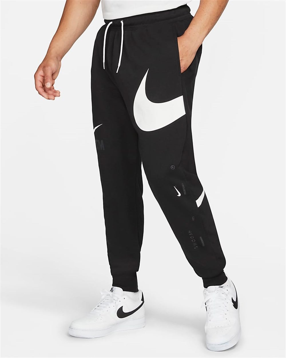 Nike M Nsw Swoosh Sbb Pant Erkek Siyah Eşofman Altı - DD6001-010