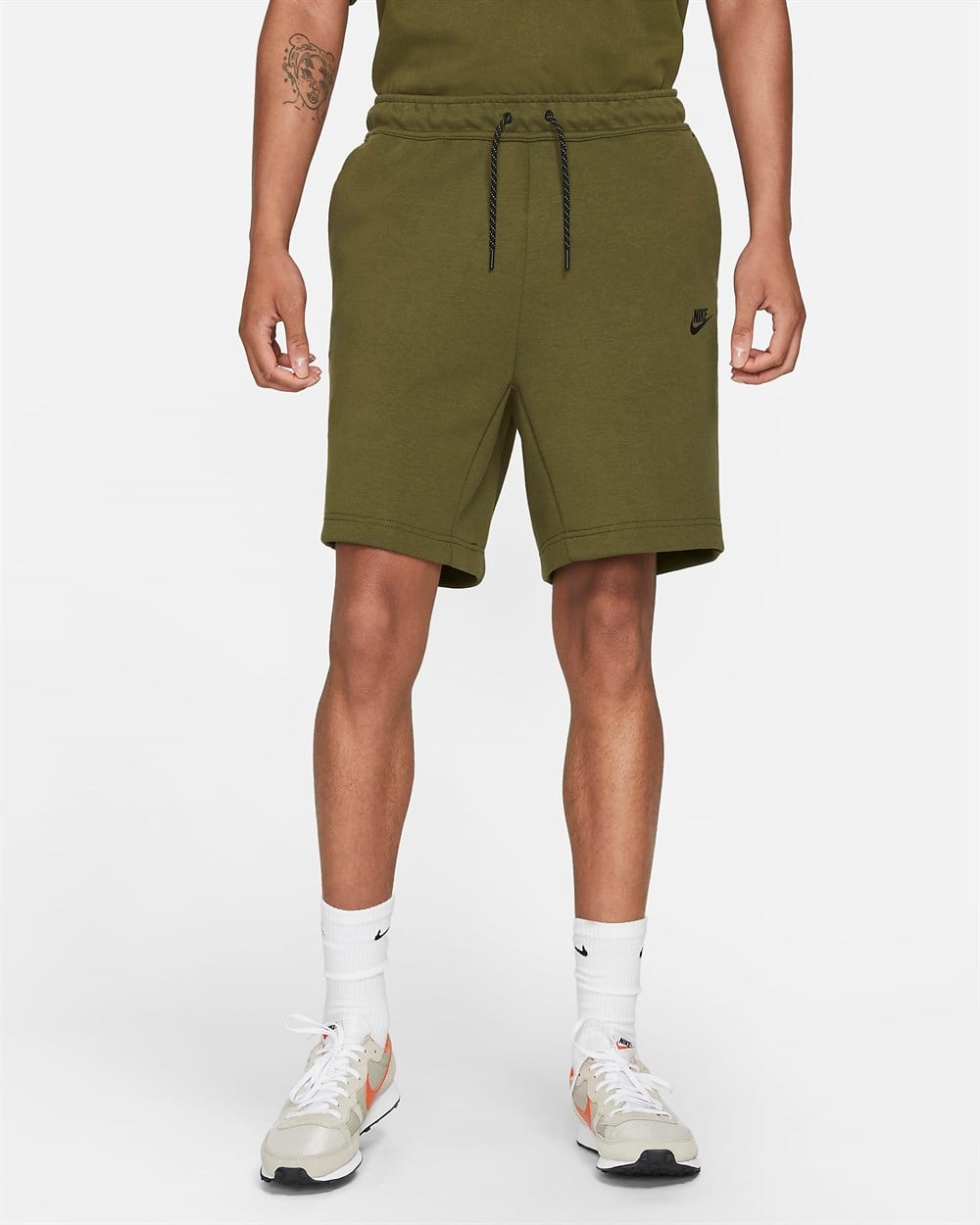 Nike M Nsw Tch Flc Short Erkek Yeşil Şort - CU4503-326